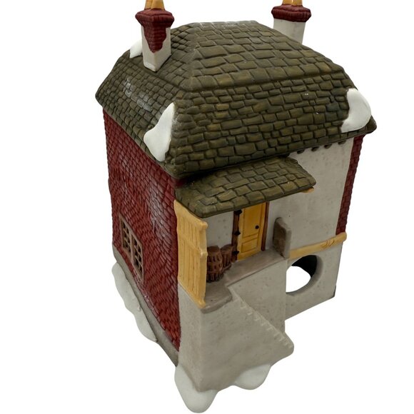 Vtg Dept 56 Dickens Village Fezziwig’s Warehouse Lighted Building A Christmas Ca - Picture 13 of 13